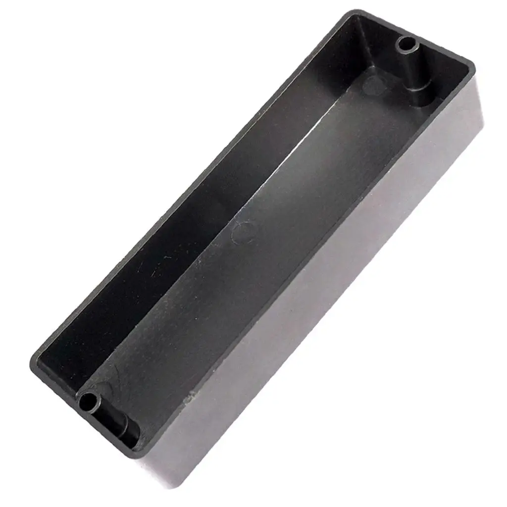 Bass Pickup Cover Sealed Design Humbucker Protector 2 Screw Holes for 6 Strings Electric Bass Bridge and Neck