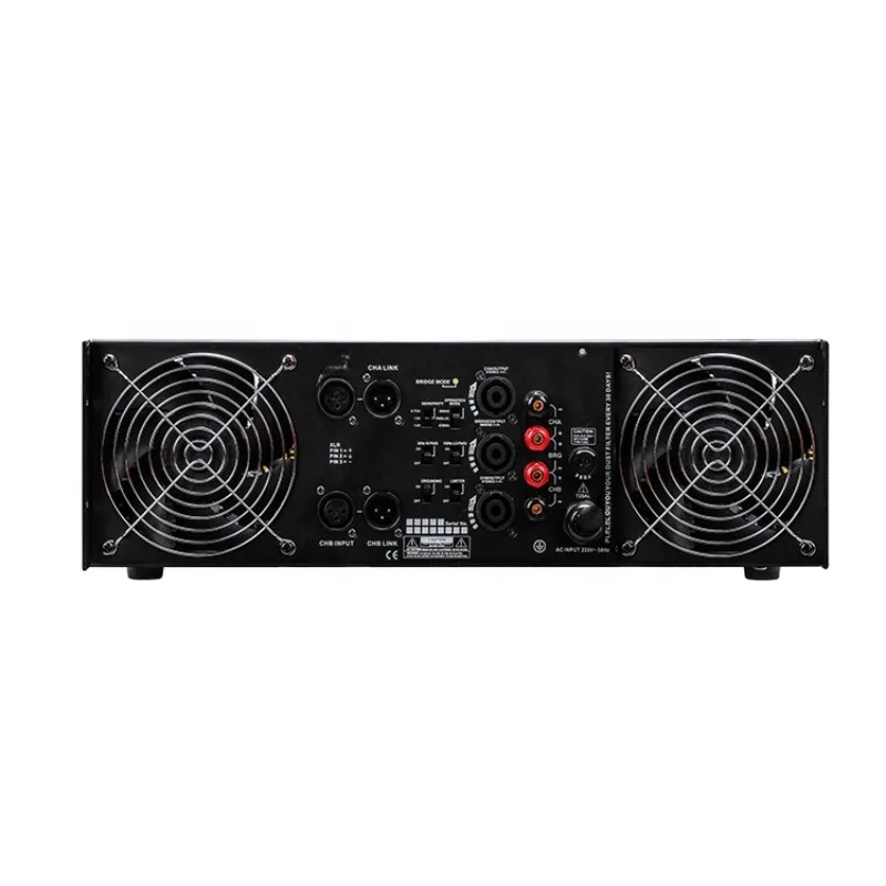 HB2500 Professional Amplifier 2500W*2 channels Class H Power Amplifier