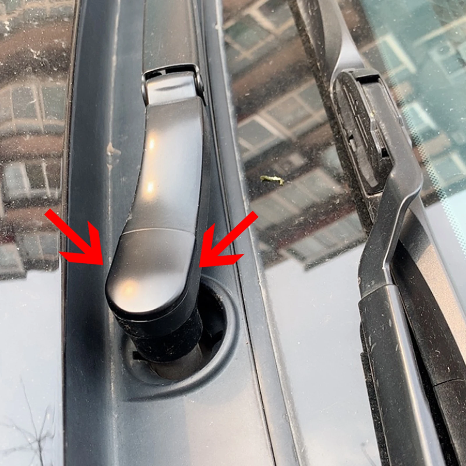 2x Wiper Arm Nut Cap Covers Windshield For Chevrolet Camaro Corvette Impala Limited Equinox Malibu Traverse GMC Acadia Terrain