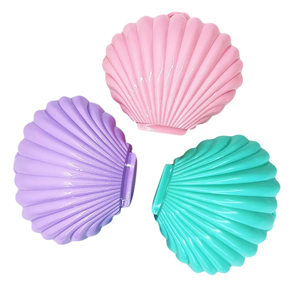 

3pcs Candy Boxes Seashell Container Decorative Storage Box For Wedding Party Favors Small Shell Case Jewelry Organizer Sea