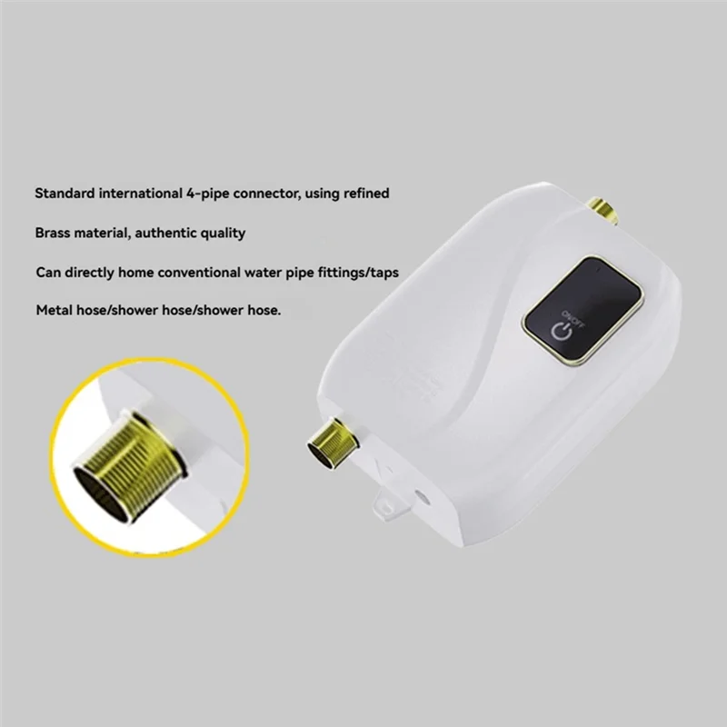 B07B-Instant Water Heater Mini Kitchen Quick Heating Household Small Water Heater Is Suitable For RV Kitchen Bathroom