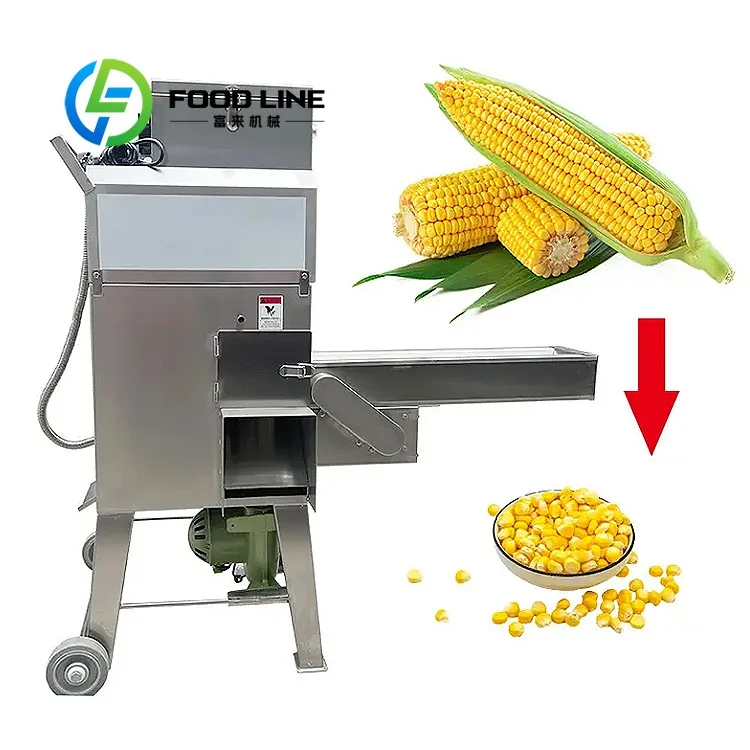 Good Performance Maize Thresher Machine Automatic Corn Thresher Sheller Machine Compact Design