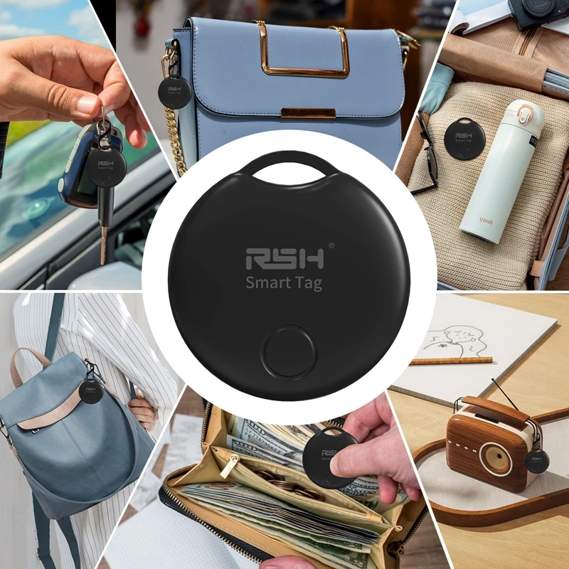 Intelligenter Tag-Tracker Airtag für Apple Find My App, Bluetooth-Tracker, Anti-Verlust-Gegenstandsortungsgerät für Taschen, Schlüssel, Gepäck, Koffer, Schlüsselfinder – Detail 4