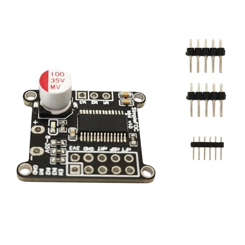 

Simplefocmini Brushless DC Motor Driver Board FOC Control Driver SVPWM Control Algorithm Driver Board Module Easy Install