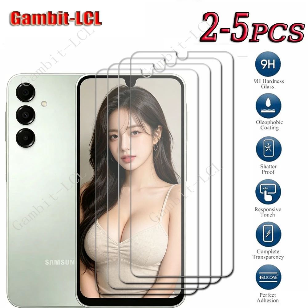 2-5PCS 9H HD Tempered Glass For Samsung Galaxy Buddy5 Buddy4 Buddy 5 4 GalaxyBuddy5 A16 A17 4G 5G Screen Protector Cover Film