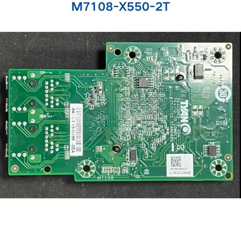 Second-hand test OK original X550-T2 OCP2.0 M7108-X550-2T 10 Gigabit Network Card