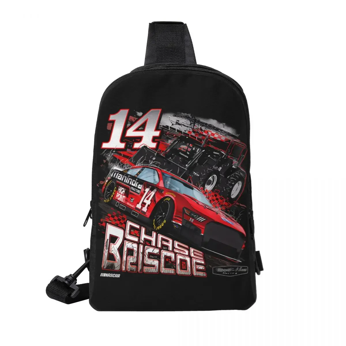 

Chase Briscoe 14, рюкзак через плечо, нагрудная сумка на ремне, регулируемый дорожный походный рюкзак, уличный рюкзак для женщин и мужчин