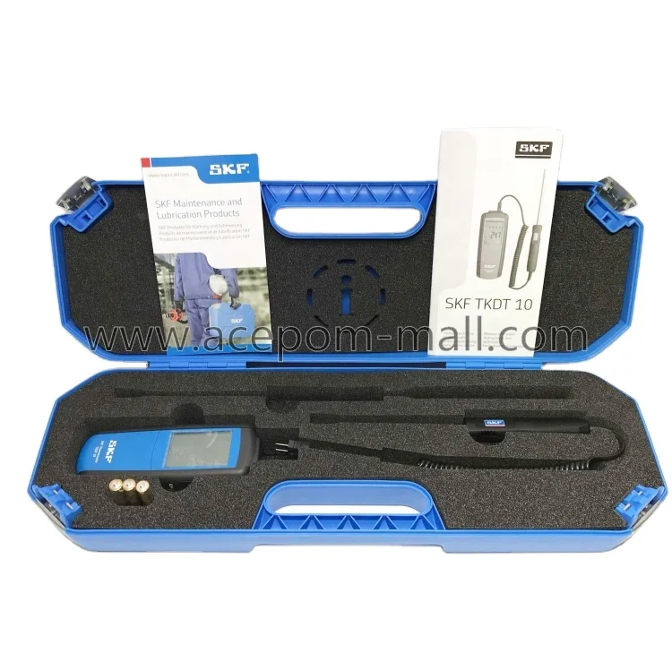 접촉식 온도계 TKDT10 두 개의 온도 프로브 연결됨