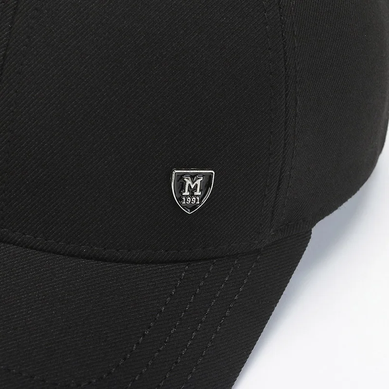 High Quality Men Cap Spring Summer Fashion Adjustable Snapback Baseball Cap For Dad Autumn Gorras Hombre Casquette Black New Hat