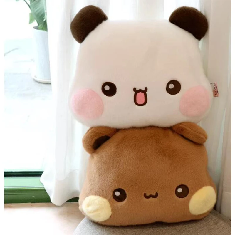 Kawaii One Two Cloth Big Head Plush Velvet Jojo Called Pillow Cushion Soft Package Home Pillow Creative Couple Gift