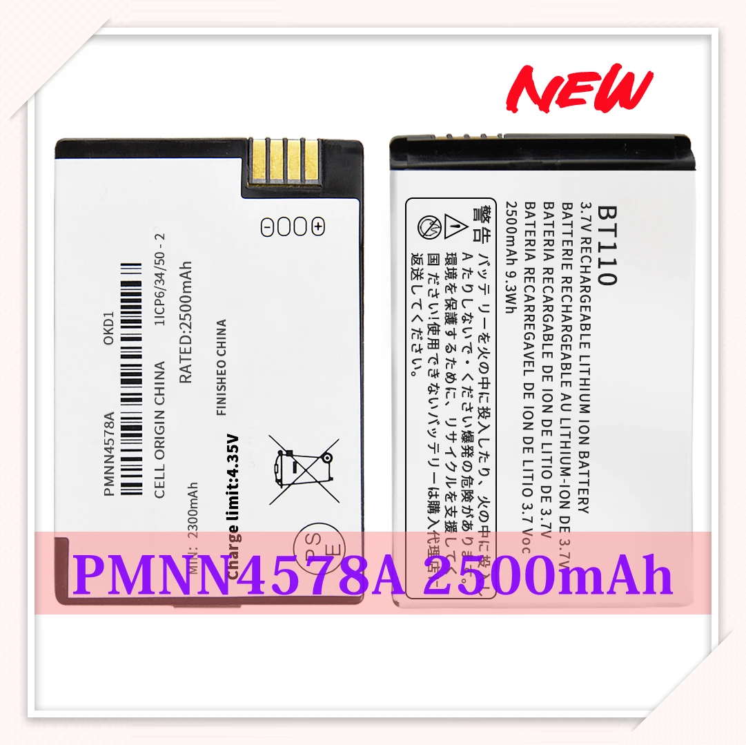 

BT110 Battery 2500mAh PMNN4578A PMNN4578 Lithium Ion Battery for Motorola DTR600 DTR700 DTR720 TLK 100 TLK 110 Two Way Radio