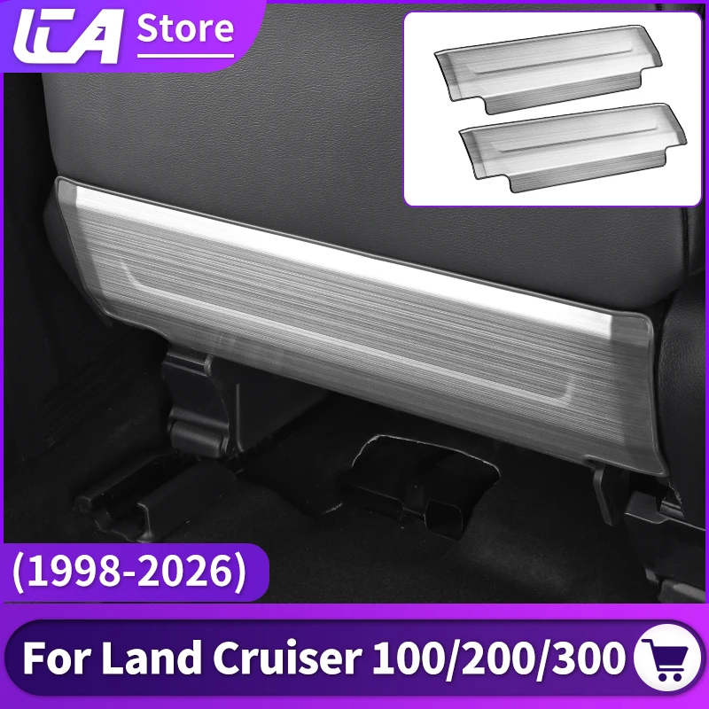 

Для Toyota Land Cruiser 100 200 300 1998-2025 LC100 LC200 LC300 защитная панель сиденья внутренняя модернизированная аксессуары украшение