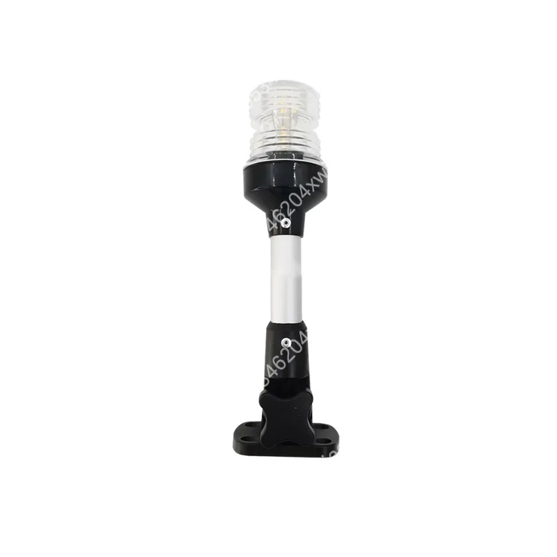 9 12 Inch Marine LED All Round Light 360 Degree Navigation Anchor Lamp Pole Mount 12V 24V Boat