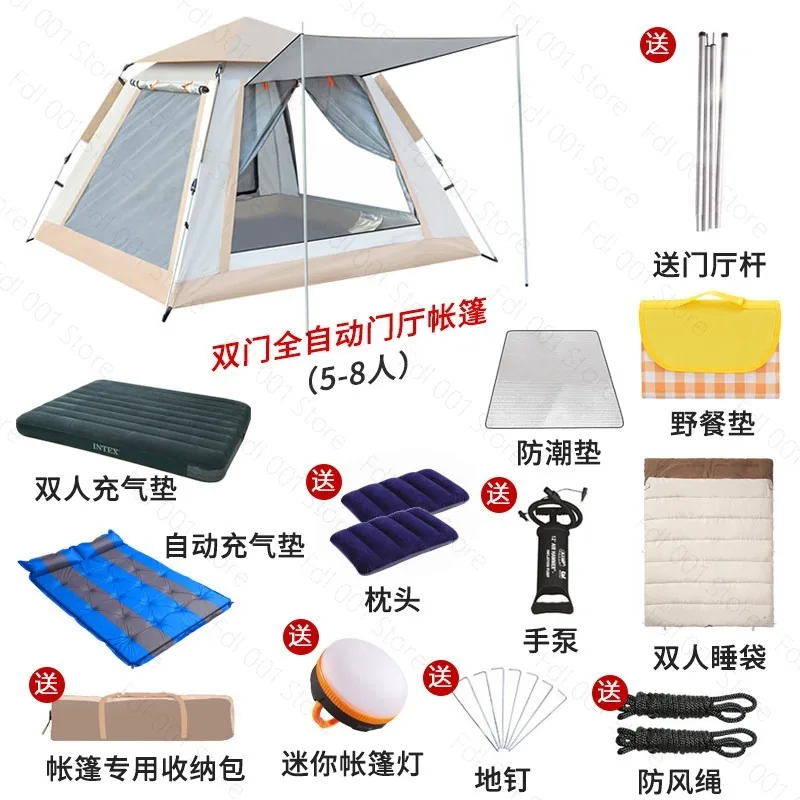 Inflatable Dome Glamping Tent | Dependable Waterproof Outdoor Camping Shelter for Family & Luxury Camping