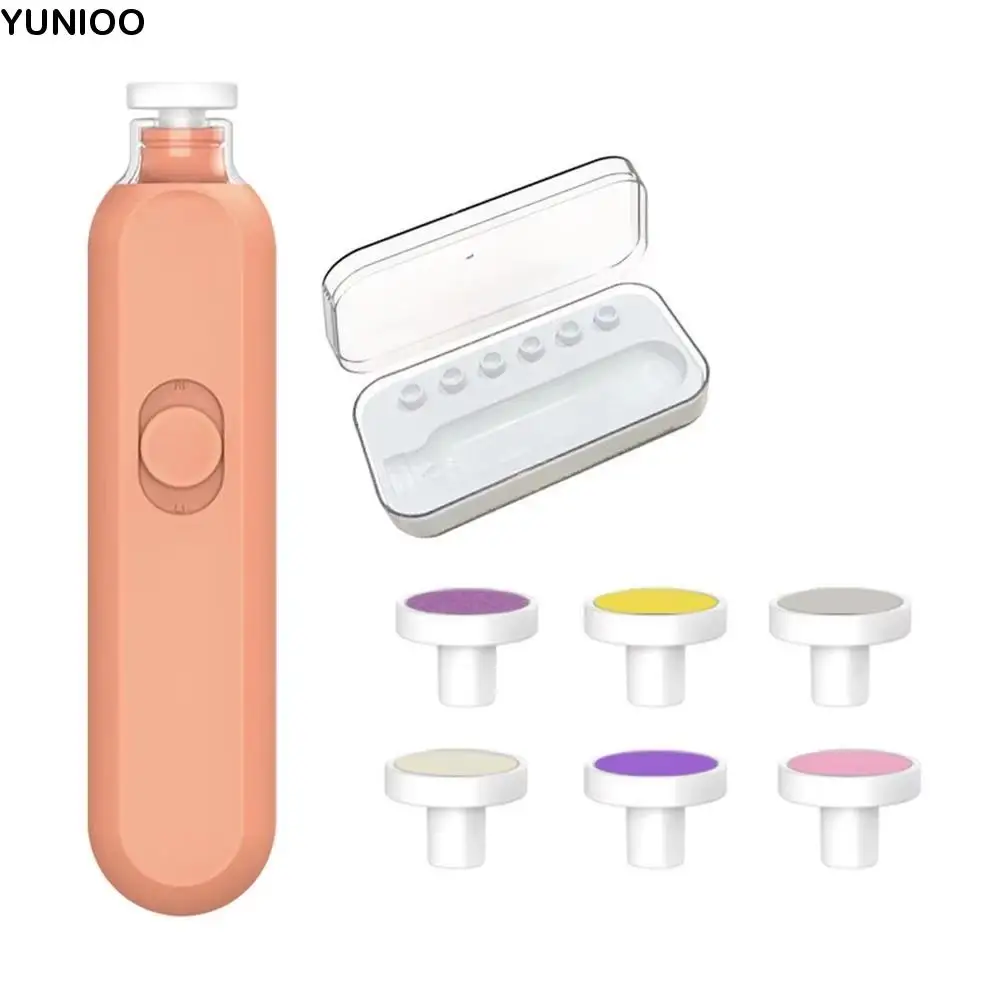 

Low Noise Electric Baby Nail Trimmer with LED 360-degree Trimming Baby Nail Clipper Set One Button To Start with Storage Box