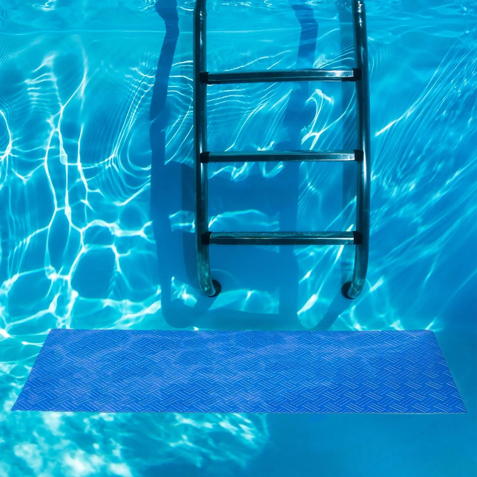 Pool Ladder Mat Non-Slip Kitchen Mat Pool Stair Protective Pad for Summer Hotel Resort Play Area Camping Backyard Garden Yard