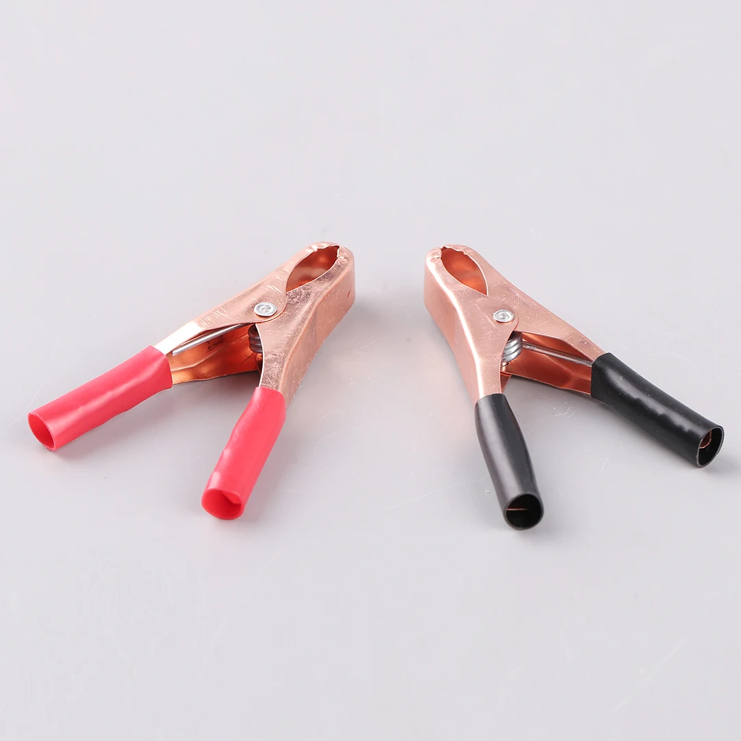 MayaTech TOC Purple Copper Crocodile Clip High Current Starter Battery Clip for Model Airplane Fixed Wing Engine DLE