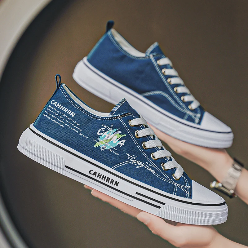 

Мужские туфли, коллекция Лето 2024, дышащие универсальные классические тканевые туфли, спортивные и повседневные холщовые Молодежные туфли на мягкой подошве и плоской подошве