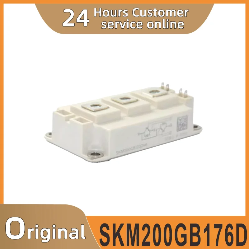 

SKM200GB176D NEW POWER MODULE.