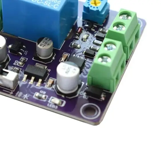 Single Channel Liquid Level Probe Relay Module DC12-24V, Adjustable Delay Controller for Water Tank Pump Control