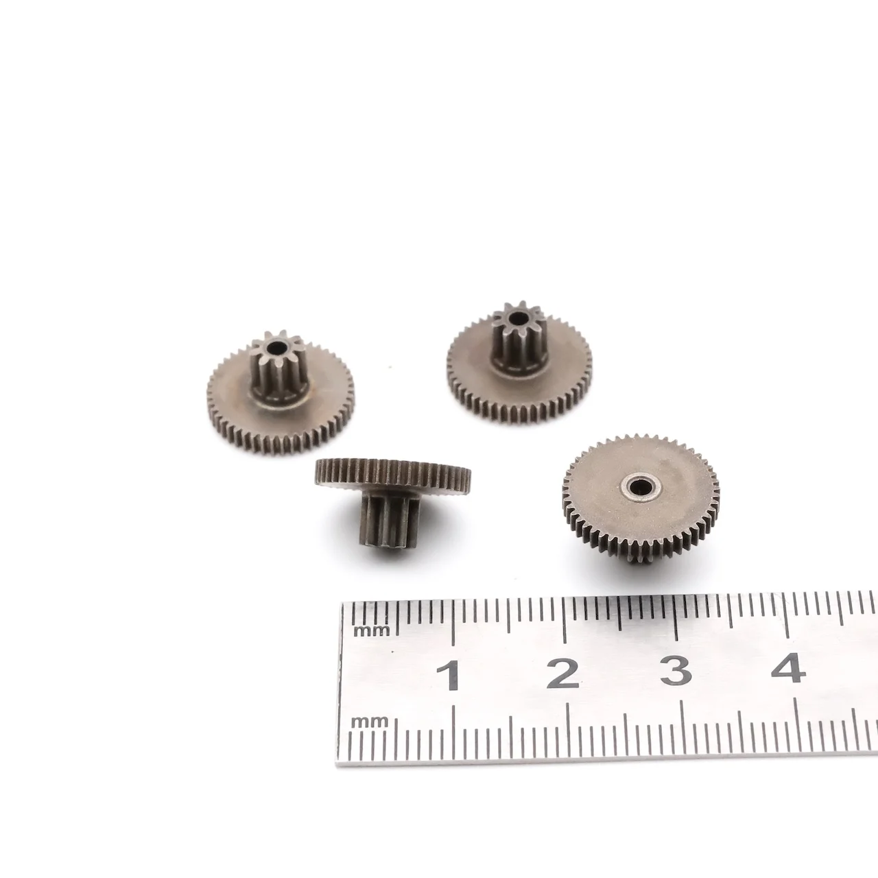 9T 47T Double Gear 2MM High-Strength Precision Metal Gear for Model RC Car Transmission System