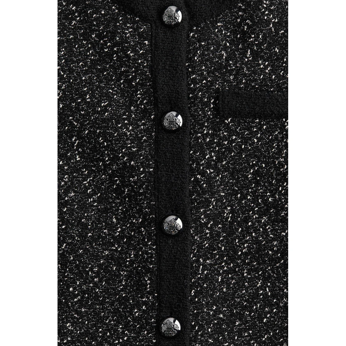 

Autumn 2025 round Ne Long Sve Texture Sensation ort Outerwear Faionable Casual Sle Polyester Fiber Warmth Provided