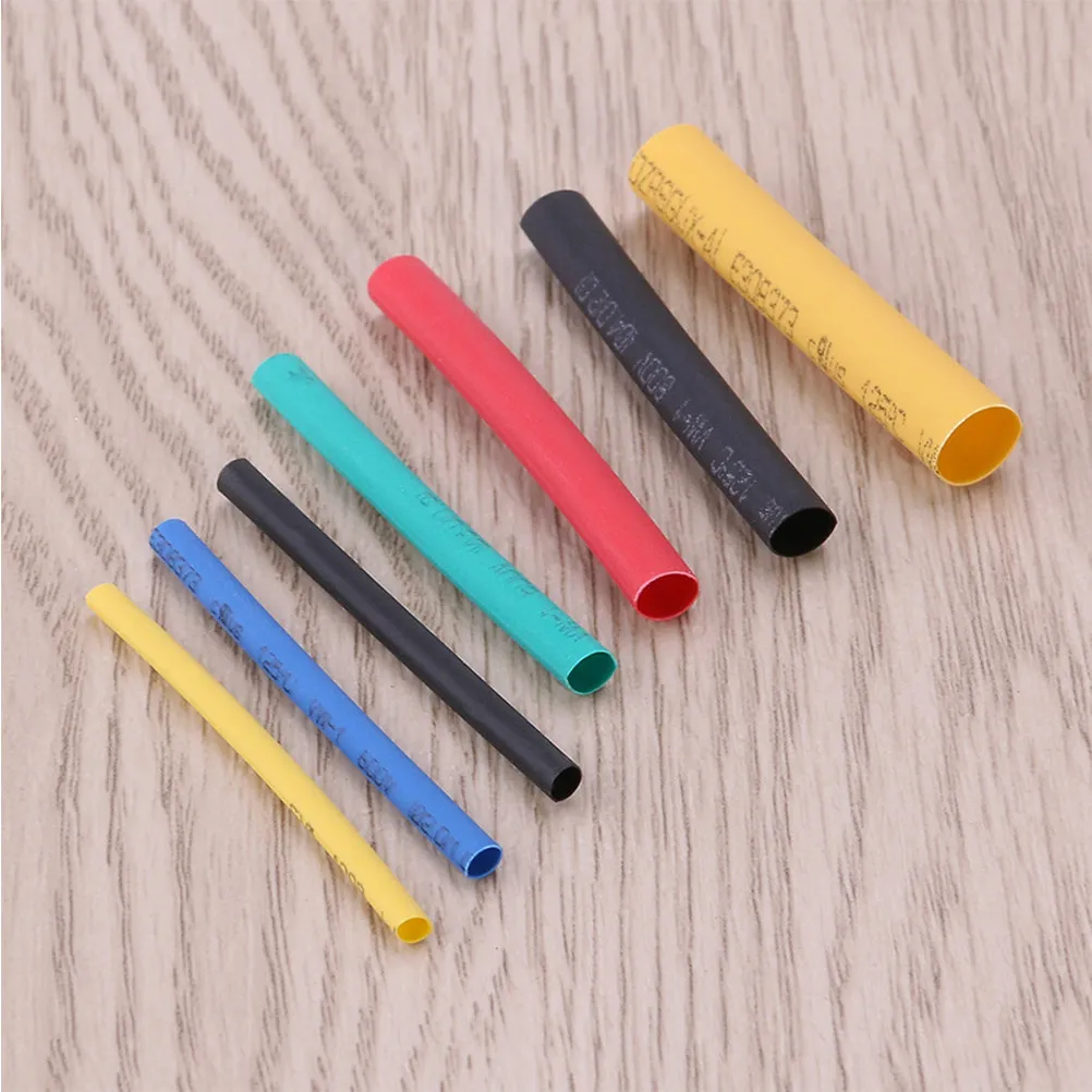 200Pcs Heat Shrink Tube Combo Premium Polyolefin Material for Wiring Harness Protection Cable Bonding Electrical Insulation Fast