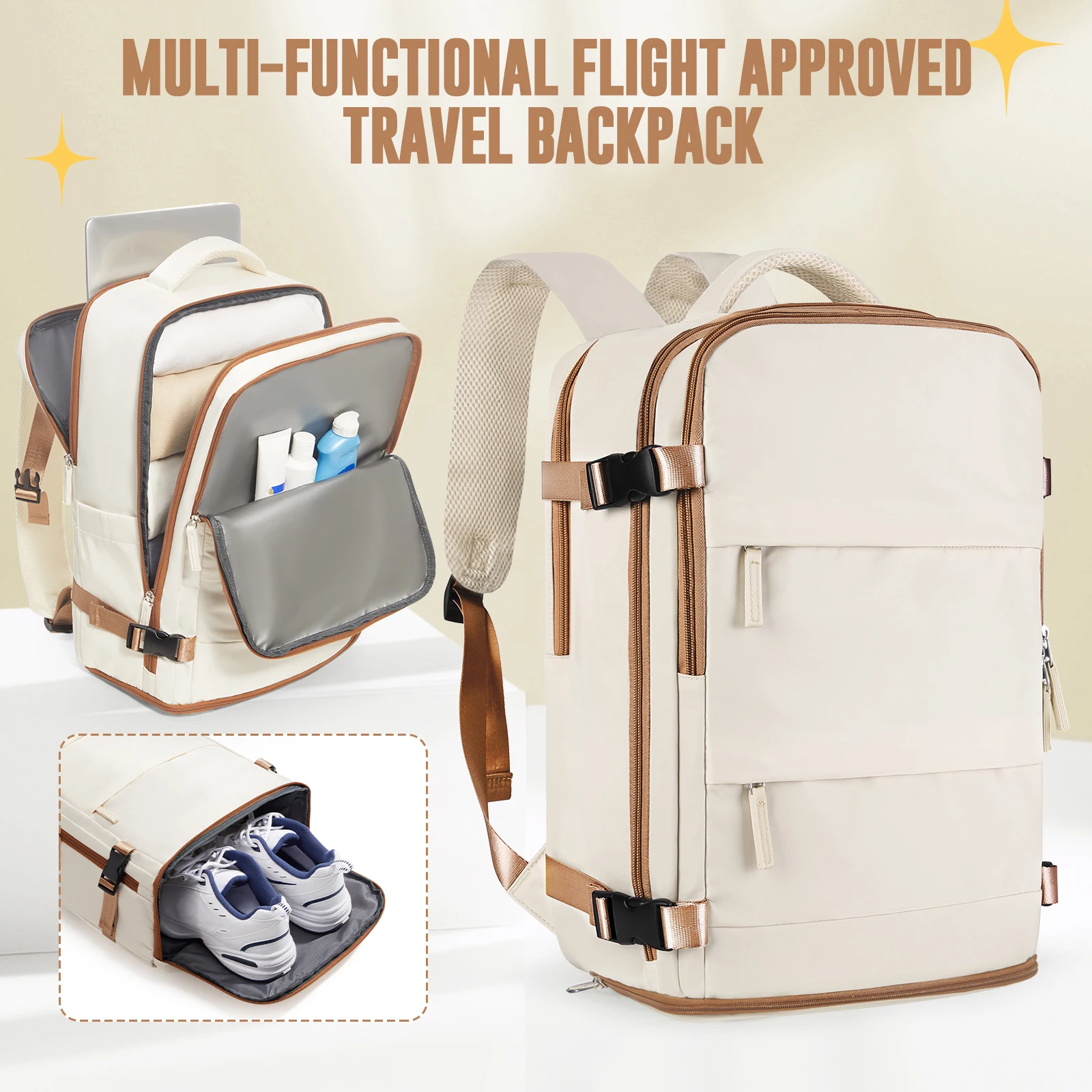 المرأة على ظهره السفر المقصورة طائرة Ryanair 40x30x20 على ظهره السفر المقصورة اليد الأمتعة حقيبة يد رجالي على ظهره حقيبة ظهر للكمبيوتر المحمول