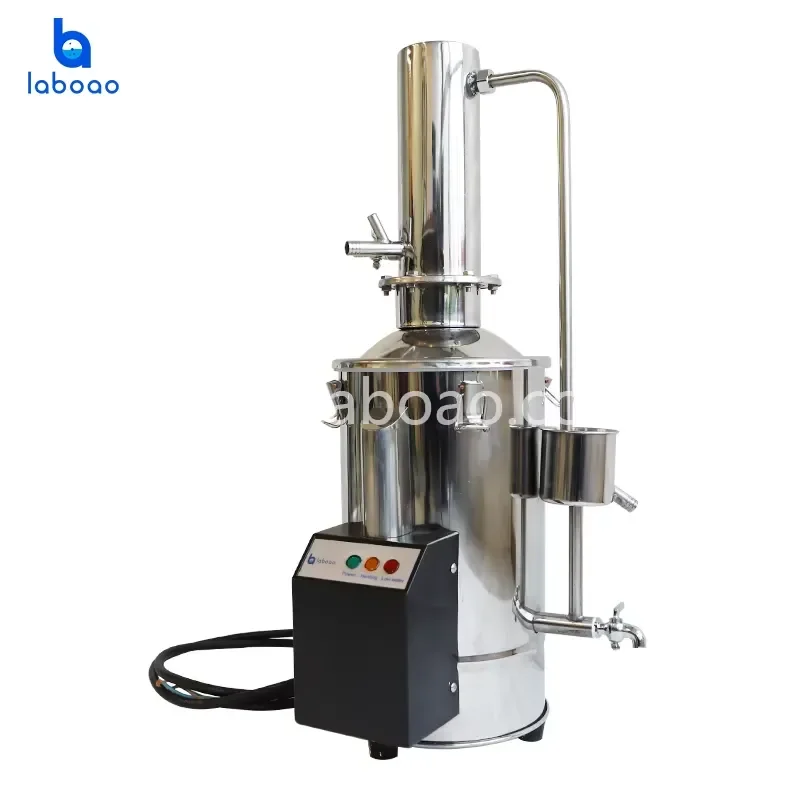 for  High Quality Laboratory Stainless Steel 5L 10L Automatic Water Distiller Model LWD-5Z Single Distillation OEM