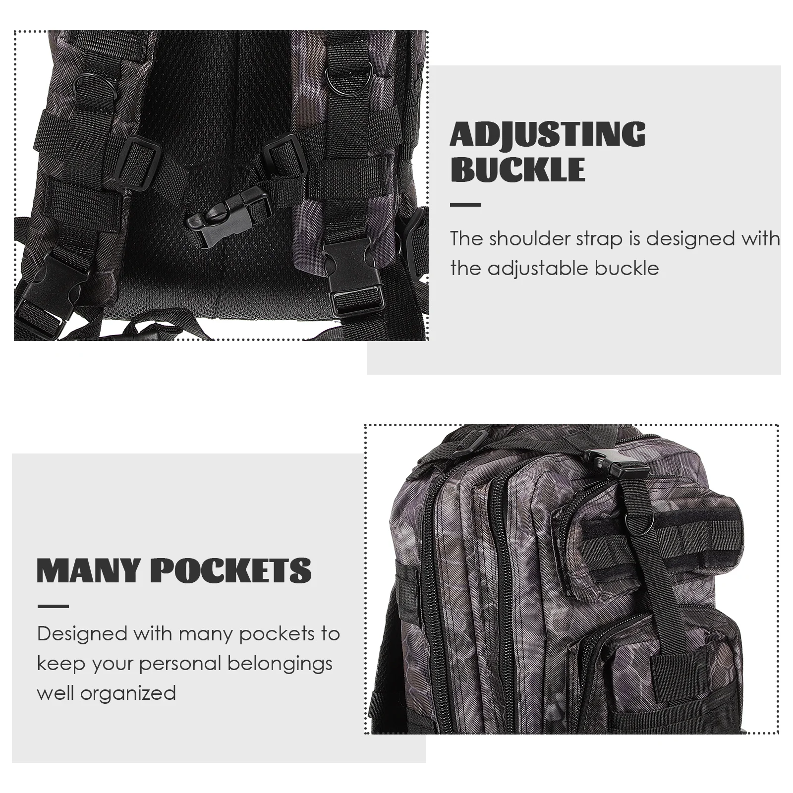 

Outdoor Backpack Camping Bag Tools Storage Backpacks Rucksack Large Capacity Hiking Outdoors Gear