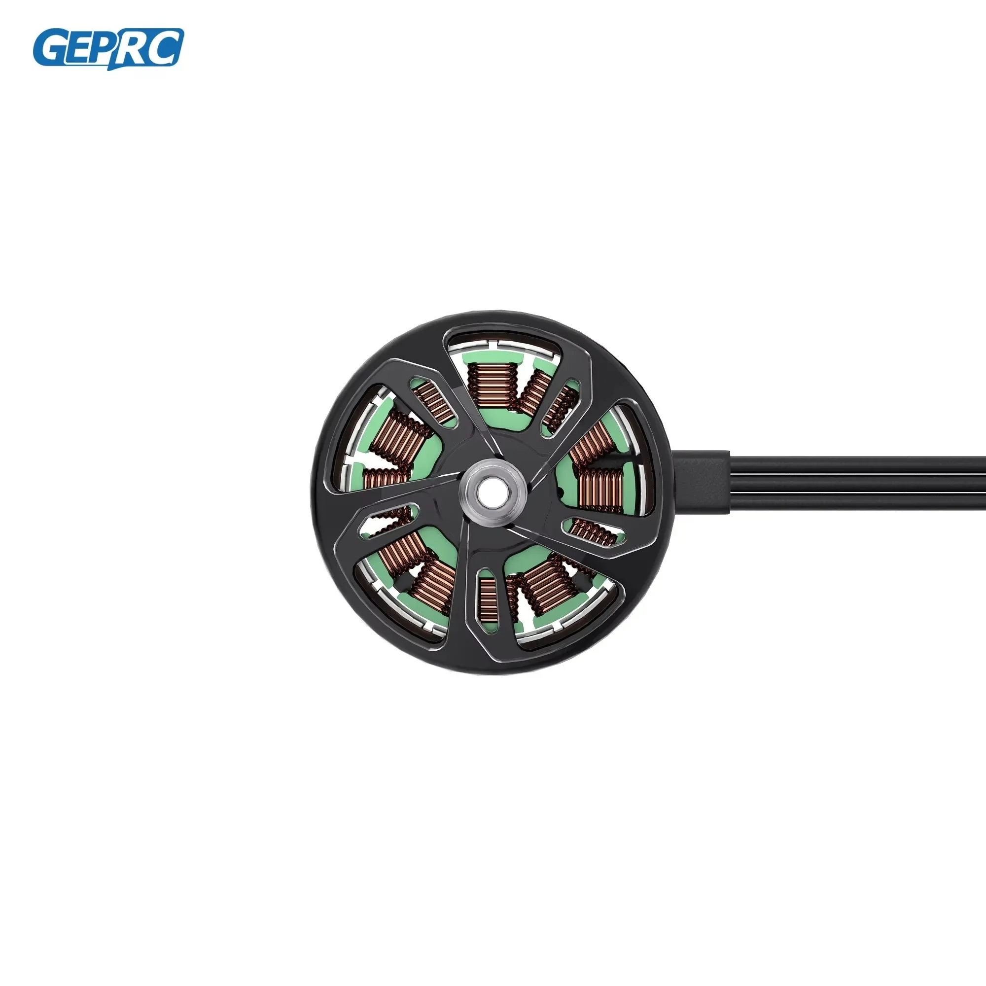 Geprc speedx2 2207e motor de alta potência alta dissipação de calor compatível esc 50a adequado para 4-5 polegadas fpv quads racing multicopter