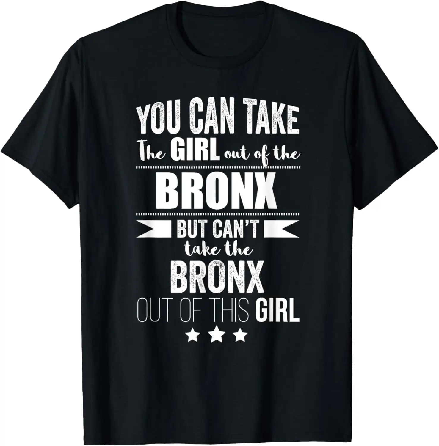 Kan het meisje uit het Bronx NYC New York Pride Proud T-shirt nemen