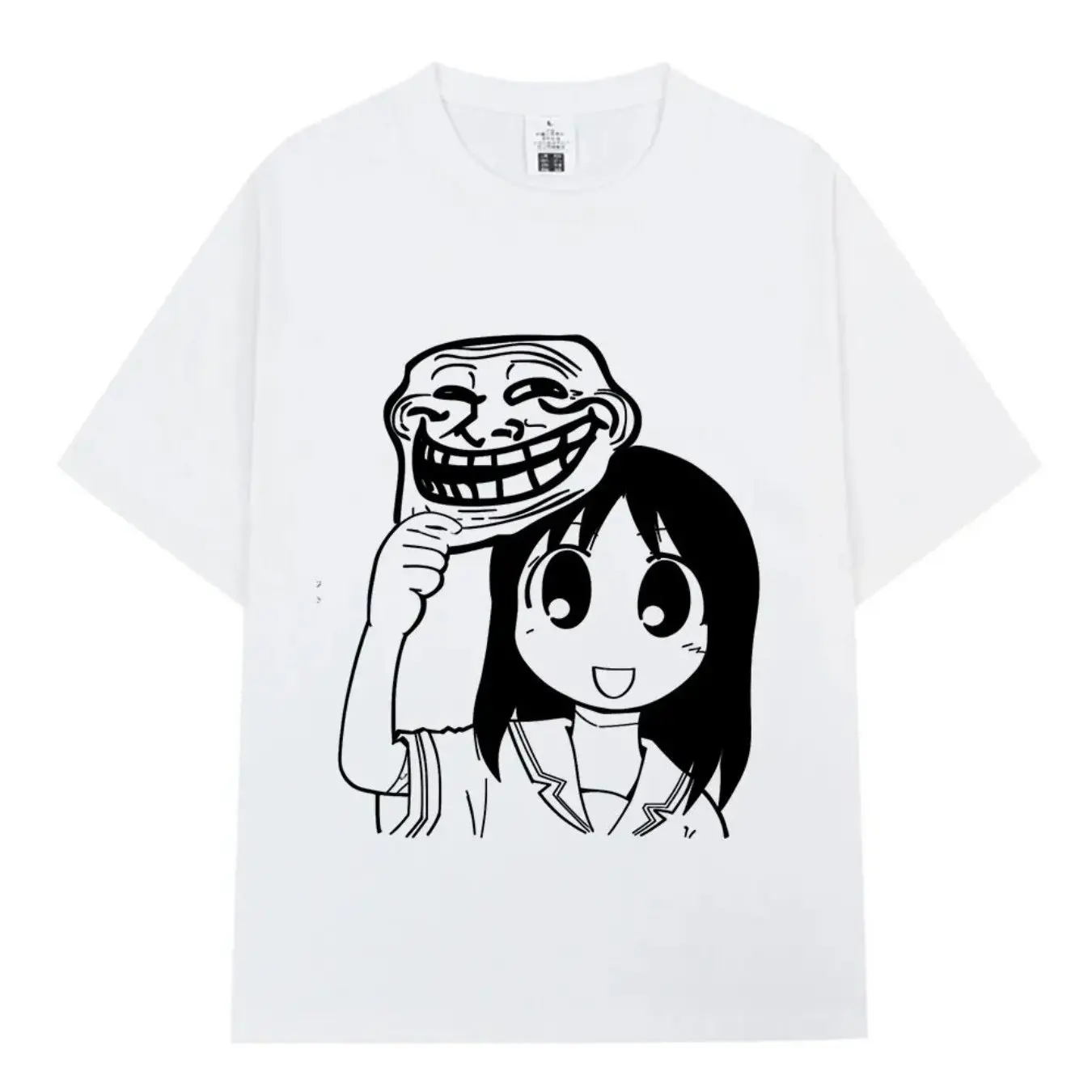 Osaka Autism Fun Cute Ayane T-shirt Fashion Anime Short-sleeve T-shirt Summer Blend Casual Loose Fit Unisex T-shirt