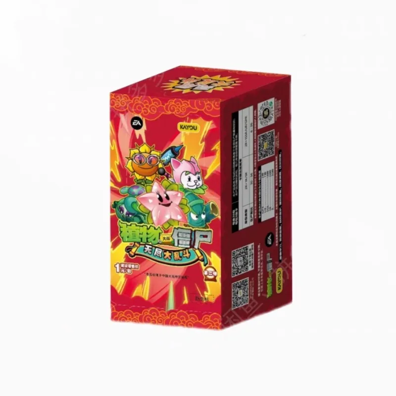 KAYOU Genuine Plants Vs. Zombies Card Wonderful Nature Trip Time Traveler Anime Game Birthday Collectible Card Children Toy Gift