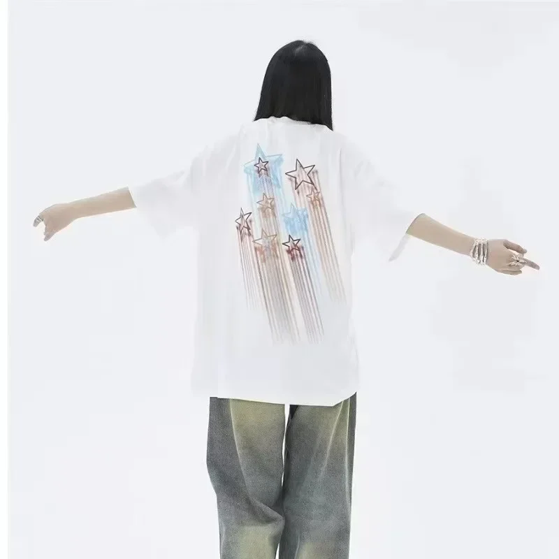 Y2K Distressed Baggy Jeans Women Grunge Vintage 90s Oversize Wide Leg Denim Pants Gyaru Korean Style Harajuku Trousers