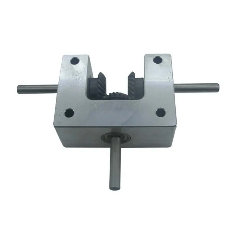 

Differential Assembly Gearbox 90 Degree 1:1 Spiral Bevel Gear 6/8/10MM Output Shaft Reversible Small Corner Device