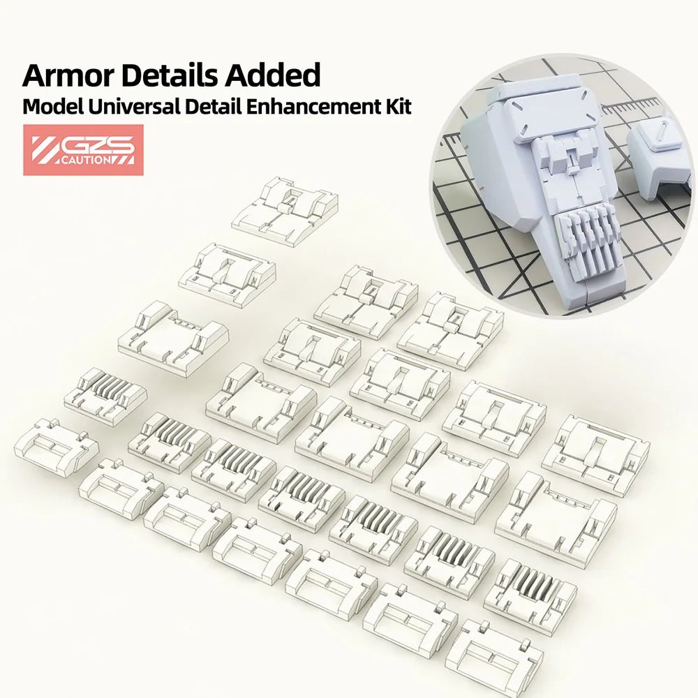 Mech Model Detail Upgrade Accessories High Precision Armor Detail Patch Rapidly improve the precision of model details