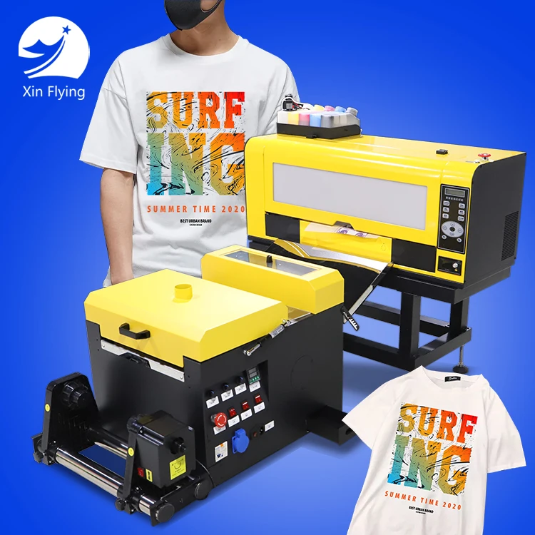 Products subject to negotiationHigh quality dtf printer machine 12 inch pet film t-shirt printer dual xp600 dtf printer 30cm