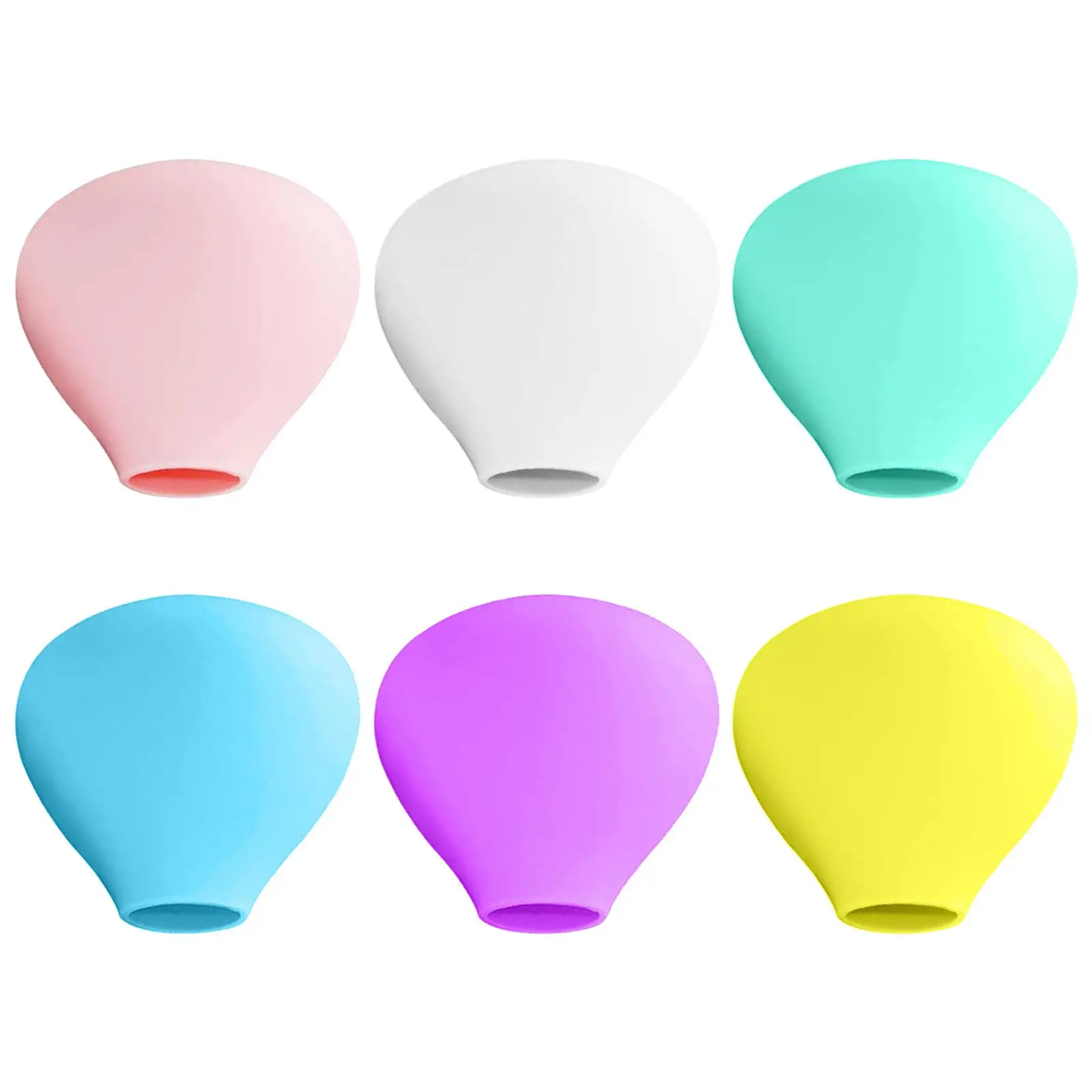 

# Силиконовые чехлы для кистей для макияжа, пылезащитный прочный протектор, многоразовый для дома