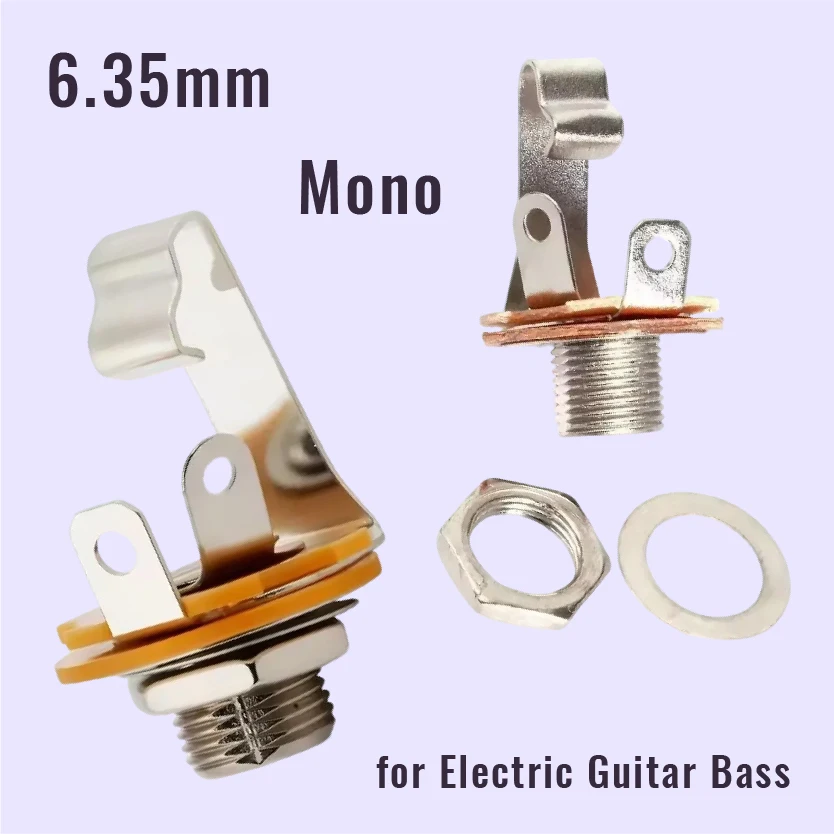 

Гнездо для монопанели 6,35 мм TS с наконечниками для пайки для аудиооборудования