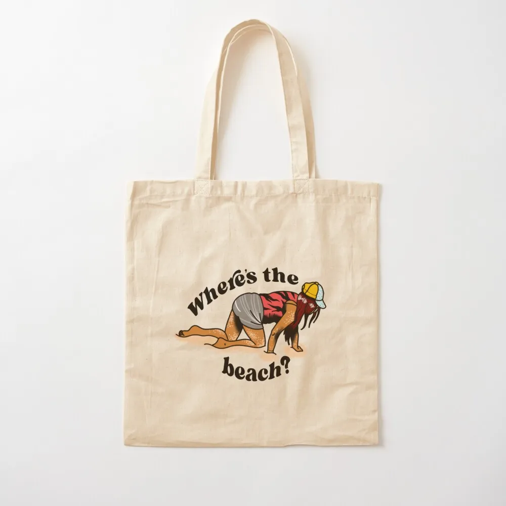 Where’s the beach? Snooki from Jersey Shore Tote Bag Candy bags custom tote bag tote bag screen