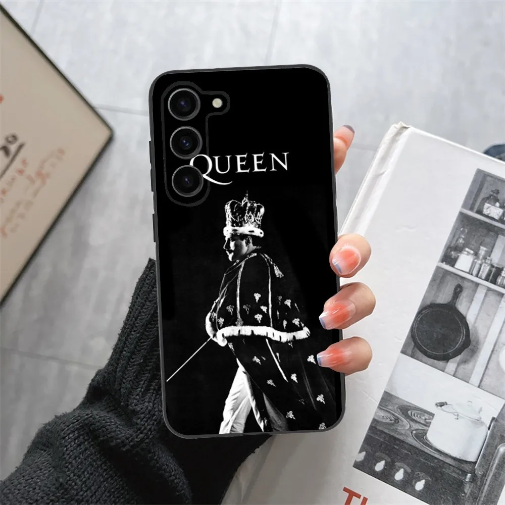 F-Freddie Mercury-S Queen   Phone Case For Samsung Galaxy A13,21s,22,31,32,52,53,71,80,91 Black Soft Cover