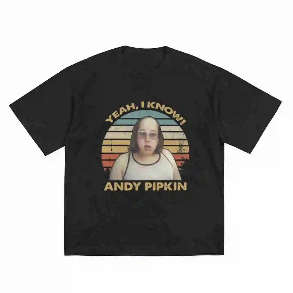 Andy Pipkin Little Britain Short Sleeve Tee 100% Cotton T-Shirt