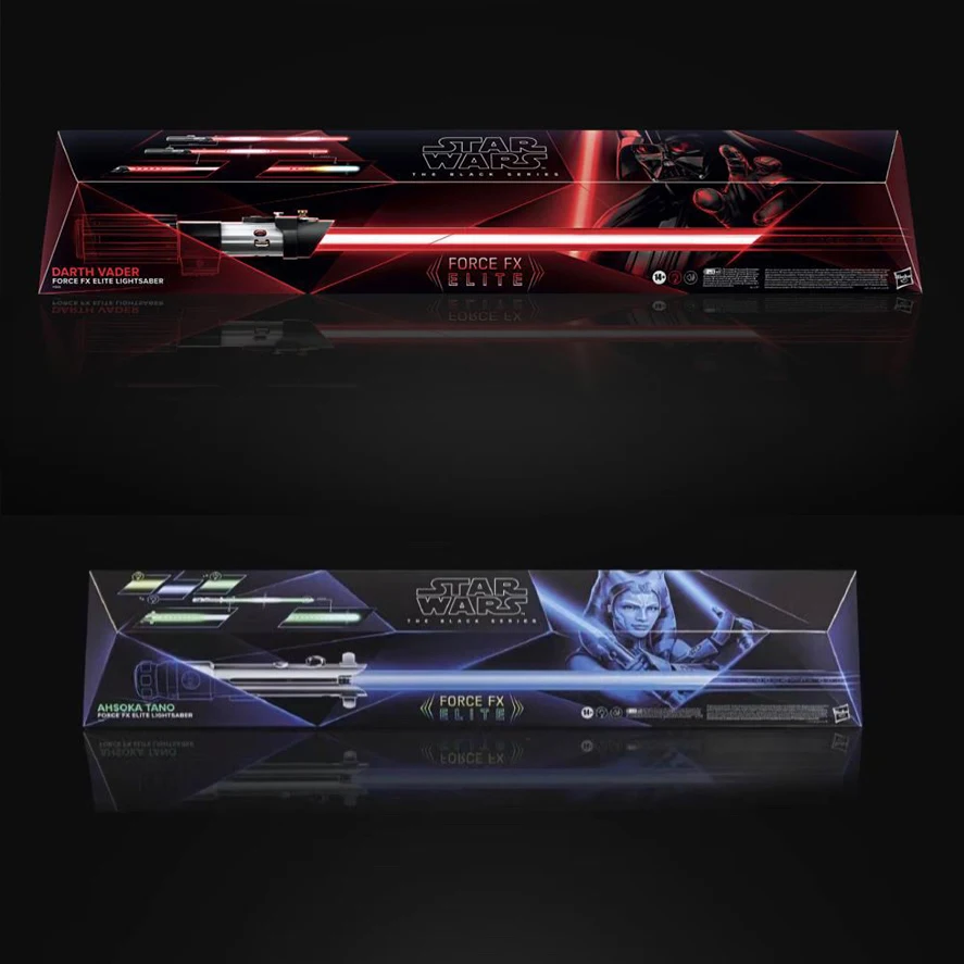 

Star Wars Skywalker Luke Mandalorian Ahsoka Tano Lightsaber 1:1 Limited Collection Level Metal Lightsaber Soundlight Model