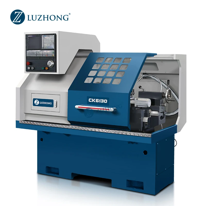 CK6130 Mesin Bubut Mini Flat Bed Small Cnc Lathe Machine