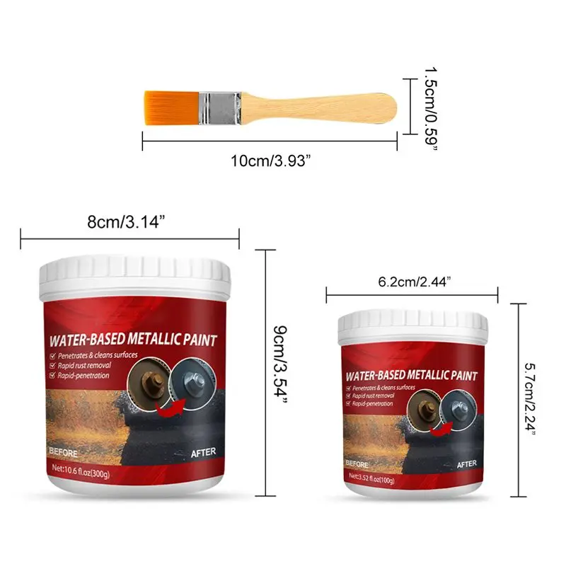 Rust Resistant Metal Paint Anti-Corrosion Conversion Renovation Coating Agent