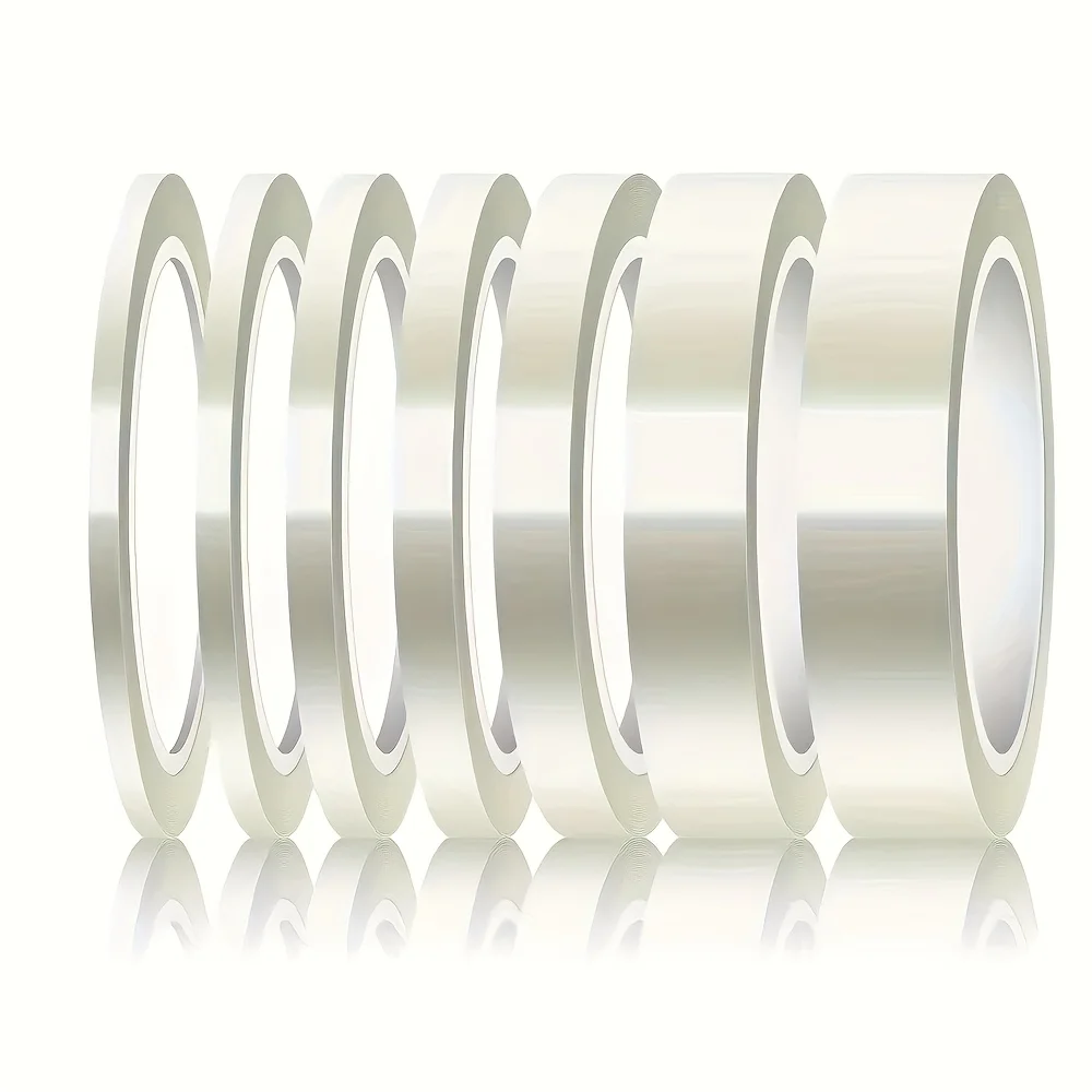 Transparent Heat‑Resistant Heat Press Tape, High‑Temperature Transfer Tape for Sublimation Printing, Compatible with Tape