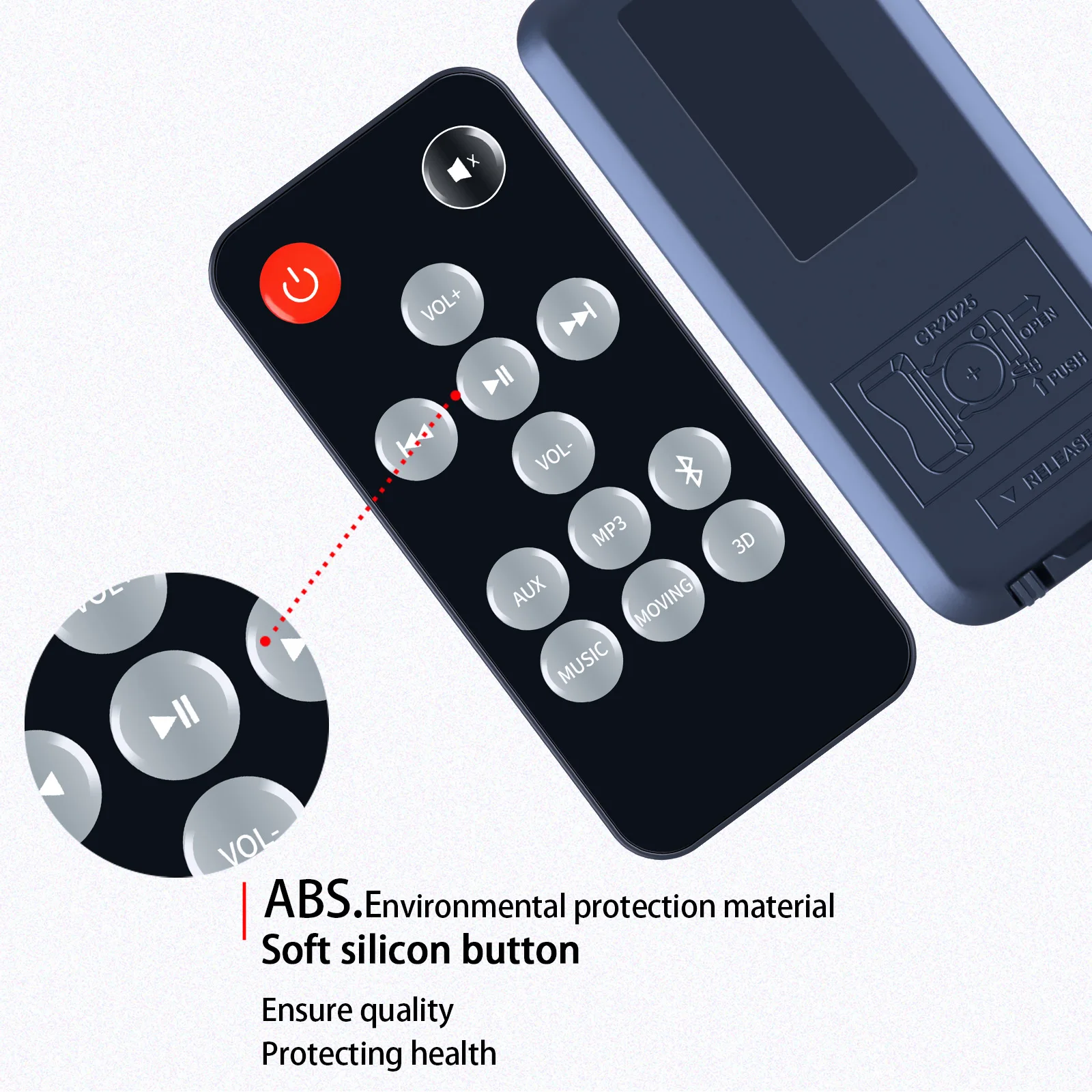 جهاز تحكم عن بعد جديد لـ Alba 50W 2.0 Soundbar SR-30 مع بلوتوث