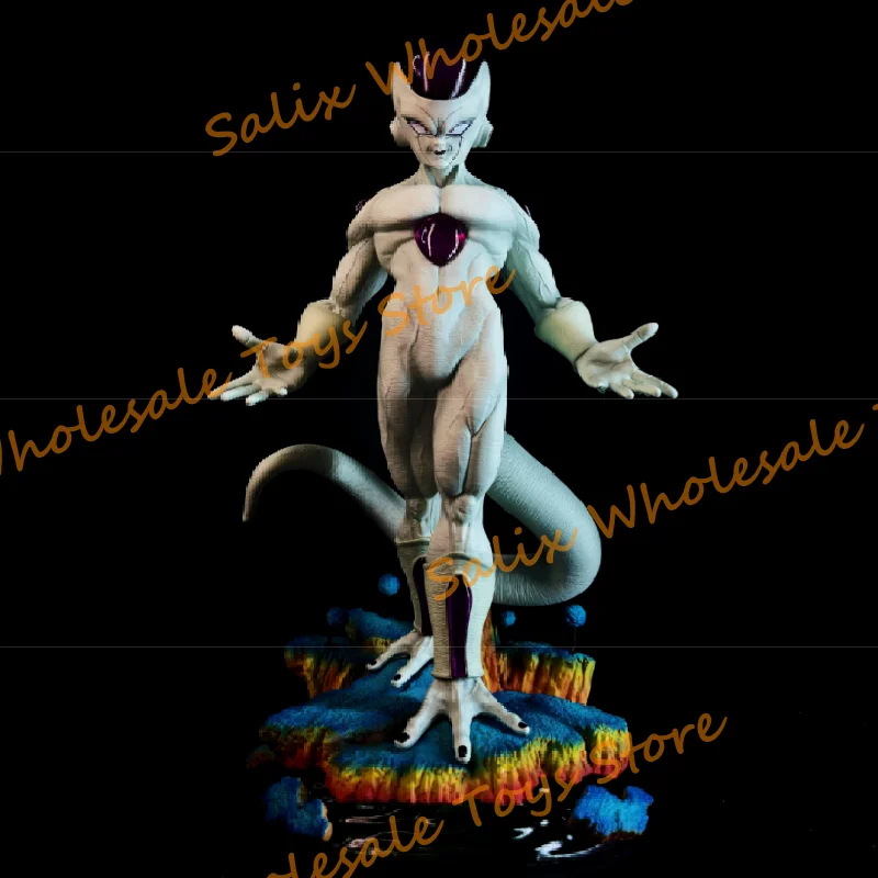 Em estoque ys modelo 28cm dragon ball quarta forma frieza anime estatueta colecionável gk modelo anime figura de ação brinquedos