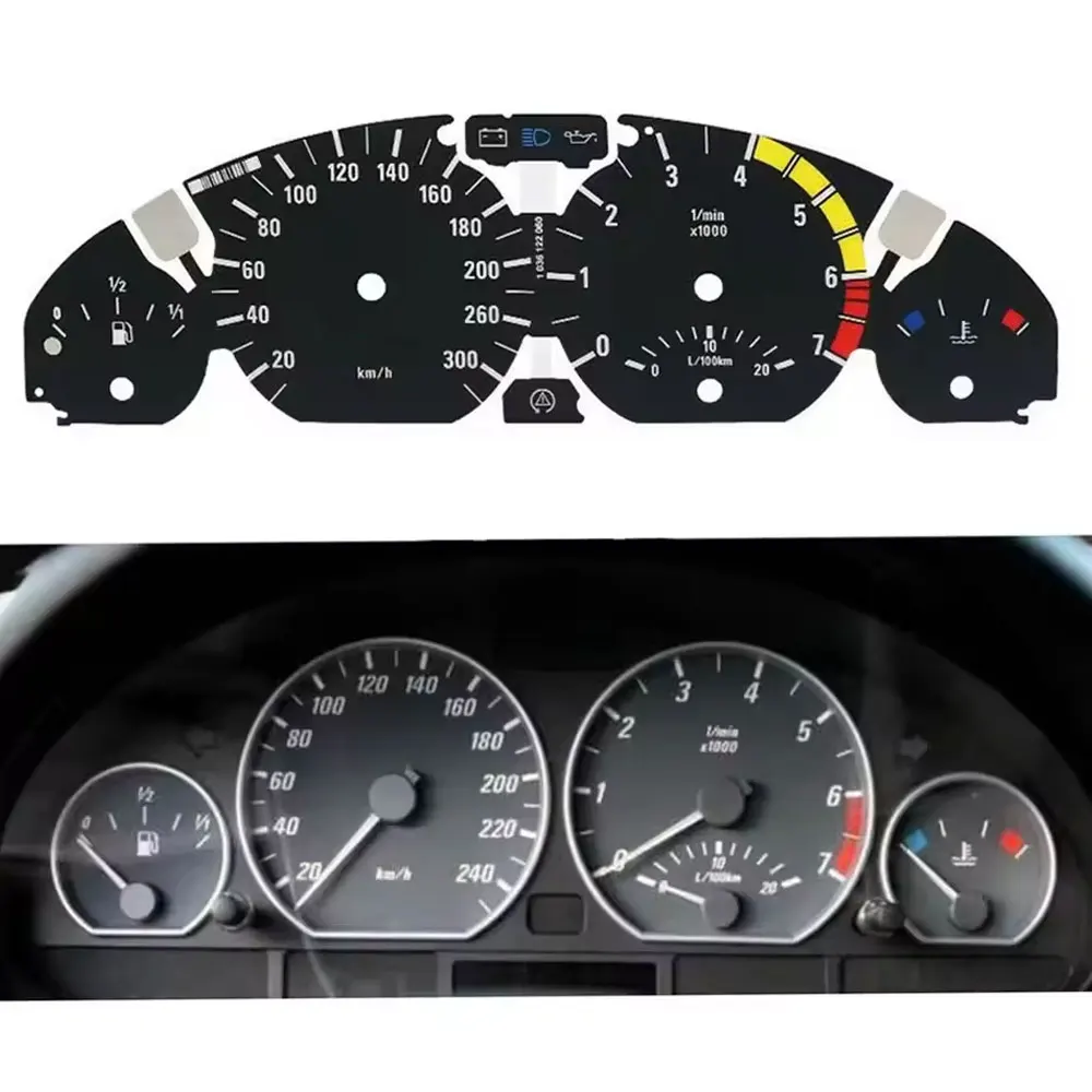 Für BMW E46 323Ci 325Ci 328Ci 330Ci 3M Armaturenbrett-Anzeige 300KM/H – Detail 3